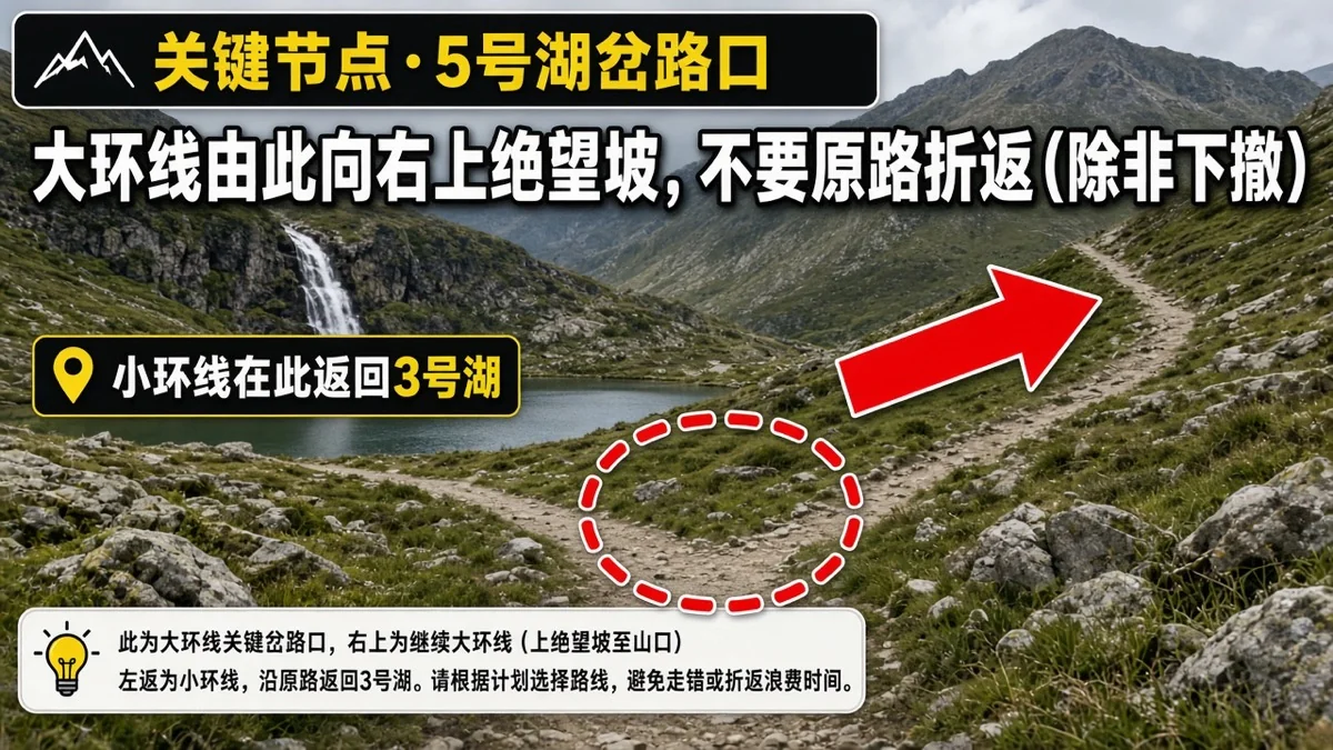 5号湖岔路